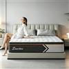 YIDATONG Materasso 140x190 cm Altezza 28 cm, Schiuma Memory, Oeko-Tex, Alta Densità, Supporto Ottimale, Allevia i Dolori alla Schiena, Riposo Indipendente, Ipoallergenico, Lunga Durabilità