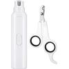 Lasnten 2 lime per unghie per uccelli con tagliaunghie per uccelli, lima, con lampada a LED, strumento per la toelettatura di uccelli, pappagalli, pappagalli, parrocchetti, Myna, conure, fringuelli,