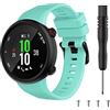 Chainfo Gomma Cinturini per Orologi compatibile con Garmin Forerunner 45 / Swim 2, Impermeabile Orologi Bracciale Cinturino NO220902 (Pattern 6)