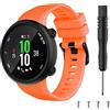 Chainfo Gomma Cinturini per Orologi compatibile con Garmin Forerunner 45 / Swim 2, Impermeabile Orologi Bracciale Cinturino NO220902 (Pattern 5)