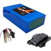 OEM Batteria per biciclette e motociclette, 48V, capacità 50Ah, caricabatterie Bullet-SM