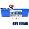 OEM Batteria agli ioni di litio, capacità 100Ah, adatta per motori a 48V, modello T-DC