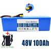 OEM Batteria agli ioni di litio, capacità 100Ah, adatta per motori a 48V, caricabatterie XT60 DC