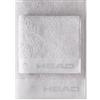 osama home HEAD Dynamic - Asciugamani Bagno Viso e Bidet in Spugna di Puro Cotone 100% Certificato, Set Asciugamani Bagno 50x100 cm e 40x50 cm anche come Asciugamano Palestra, Morbido e Assorbente, Antartic Grey
