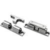 Rvluw 2 paia di fermaporta magnetici, 70 mm, in acciaio inox 304, per camper, barca, roulotte, yacht, camper