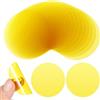 ifundom Adesivi Filtro Luce Giallo 20 Pezzi PET per Faretti e Downlights | Pellicola Rotonda Traslucida, Effetto Luce Calda Adesivo, Cambio Rapido e Rimozione Veloce per Casa, Ufficio