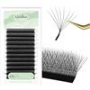 Natuhana Extension Ciglia W Forma 3D 4D 5D 6D 7D 8D 0.07 C D L LU Curl 8-15mm Classico Ciglia Ciuffetti Naturali Premade Fan Eyelash Extensions Volume Russo Professionale