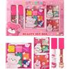 Wezalget Set Regalo Trucco Per Ragazze, Set di Cosmetici Per Il Viso Portatile, con Lucidalabbra, Fard E Palette di Ombretti da 9 Colori, Kit Trucco A Forma Di Orsetto Per Principianti