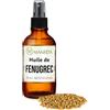 Manelya Olio di Fieno Greco Puro 100 ml, 100% Naturale, Con Applicatore Spray, Flacone in Vetro Ambrato