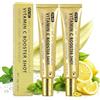 Zouwel 2 sieri booster vitamina C, crema essenza antirughe e lucentezza alla vitamina C, tonico schiarente e idratante per una carnagione brillante, migliora la carnagione e la morbidezza della pelle