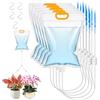 Kityemo 5 sacchetti per irrigazione a goccia da 3,5 l, con flusso regolabile, sistema di irrigazione automatica delle piante, dispositivo per irrigazione domestica, per interni ed esterni (ZWDSB-1-2-5