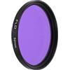 PATIKIL Filtro Ottico In Resina Anti Graffio Circolare Viola Fluorescenti