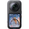 Insta360 X6 Standard Bundle - Action Camera 8K 360°, doppio sensore da 1/1,1, PureVideo, Reframing a 360°, Midnight Black