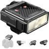 VILTROX Spark Z3 TTL Flash On-Camera per Nikon, GN16 Mini Flash Speedlite con uscita 26W, 7-Step controllo manuale del flash, 1s di riciclo veloce, 650 flash full-power, Softbox incluso (grigio)