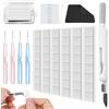 GTNCE Set di 63 plastilina per la pulizia del cellulare con spazzola per la | Pulizia efficiente di piccole aperture, strumento di pulizia professionale per Airpods, gadget, iPad, accessori per iPhone