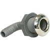 MARINE TOWN SCARICO PVC/INOX CURVO Ø MM. 25 a Mare