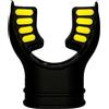 CRESSI BOCCAGLIO EROGATORE SILICONE 2 COLORI NERO/GIALLO di Ricambio