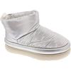UGG Stivale da donna Classic Maxi Wavelength Mini Fashion, Argento metallizzato., 37 EU