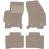 Wielganizator Set Tappetini in Moquette su Misura compatibile con Ford Mondeo MK3, LUX | compatibili con station wagon/liftback/berlina ; moquette fitta (polipropilene), ca. 6,5 mm, 2300 g/m², granulato