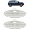 BIAREN 2 x indicatore laterale ripetitore luce luce lente per Nissan Qashqai Juke Micra X-Trail Note NV200 2616089900 261608990A