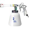 BenBow Pistola di Pulizia Classic ad Aria Compressa - rimuove efficacemente Lo Sporco nella Pulizia Interna dell'auto - con Serbatoio da 1 litro per detergenti