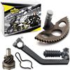 Area1 Kickstarter + kit di riparazione per 50 cc, compatibile con Piaggio TPH Zip NRG Power mc2 mc3 Liberty Fly adatto per Gilera Runner Vespa S Primavera ET2 ET4 LX LXV Sprint Aprilia SR50 R/Motard