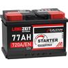 LANGZEIT Batterien LANGZEIT batteria auto 77Ah 12V avviamento sostituito 75Ah 74Ah 72Ah 70Ah