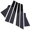 UOEMCRTB Guarnizione Porta Copri-finestrini Per Mercedes Per Benz Classe B W245 170 180 2004-2011 Adesivi Per Modanature Montanti Accessorio(Black)