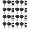LKWVQRQE 16 PCS Push Button Quick Release Hood Bonnet Pins Lock Clip Car Bumper Latch Kit Bumper Retainer Clips Retainer Clips