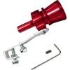Generic Tubo di scarico turbo, leggero Sound Booster, silenziatore turbo compatto con effetto motore forte, amplificatore di scarico per camion, auto sportive e modificato