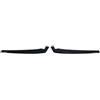 DSSJDKHJ Spoiler Posteriore Splitter Laterali Paraurti Posteriore Per BMW G30 G31 F90 M-Sport 2017-2023 Gloss Black Flaps Corner Guard Protector Lip