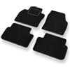 Mossa Tappetini adatti per Volkswagen Polo VI Hatchback 2017-... 4 pz. nero