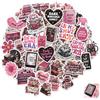 Xotectrix 150 Pezzi Adesivi per Libro Romantici,Adesivi per Libro olografici Stile Romantico,Adesivi in Vinile Impermeabili,adatti per E-book, Notebook