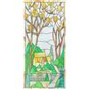 Generic Pellicola Vetri Finestre Blocco del Sole Adesivo per Finestre Rimovibile Decorazione Autoadesiva Porta del Bagno Glassato Vetrofanie (Color : C, Size : 70x200cm)