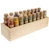 Creative Deco Organizer in Legno di Pino Naturale, 40 x 10 x 9 cm | Impilabile, salvaspazio, base in MDF, per armadio, cucina, bagno e ufficio, adatto a decoupage