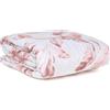 Clara Home Milano Trapuntino Matrimoniale Primaverile, Copriletto Mezza Stagione con Motivo Jacquard a Foglie, Velluto 100% Poliestere, 260x270 cm, Rosa (Adele Cipria, Matrimoniale 2 Piazze)