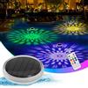 MATEPROX Luce per Piscina Solare Galleggiante, Lampade LED RGB Impermeabile IP68 con Telecomando, Illuminazione Solari Galleggianti per Piscina Fuori Terra, Laghetto, SPA, Giardino Decorazioni-1 pezzi