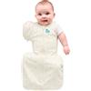 Love to Dream Swaddle Up - Sacco nanna in viscosa di bambù, con braccia in alto, morbido e sostenibile, 1,0 TOG, 20-24 °C, ideale per temperature moderate, crema e limoni, 5,9-8,6 kg