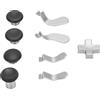 Generic Sostituzione Levette in Metallo per Controller Serie 2 Decorazione Squisita e Gameplay Fluido per Giocatori d'élite (Grigio argento)