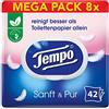 Tempo Carta igienica umide Sanft & Pur Duo Pack 2 X 42, confezione da (4 X 2 pezzi)