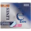 Lines È Extra con Ali Assorbenti in Lactifless, Pacco da 9 pezzi