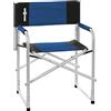 BRUNNER 0404190N.C05 Sedia Regista Bravura, Nero/Blu, Universale