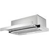 Generic Ventola di scarico da cucina con luce LED, filtraggio a tre strati, design estraibile nascosto per una ventilazione efficiente della cottura, in acciaio inox