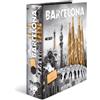 HERMA Registratore a leva con anelli Trend Cities con motivo Barcellona, A4, dorso 7 cm, cartonato, colori