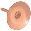 ForgeFix Rivetti a disco in rame, 20 x 20 x 1,5 mm, confezione da 100
