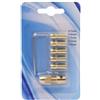 Yuanpgky Set di 7 pinze per trapano in ottone, 0,5-3 mm, per mini mandrini, rame