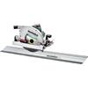 metabo Set sega circolare manuale KS 85 FS - 2000 W, lama per sega da 235 mm, profondità di taglio 85 mm, in alluminio pressofuso, tagli di precisione, compatibile con binari di guida Metabo, inclusa