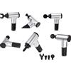 SLS SHOP Pistola Massaggio Muscolare, 6 Velocità Wireless Massaggiatore Profondo Massaggiante con 4 Testine Massaggianti per Sollievo dal Dolore Corporeo,Silenzioso - Varie Colorazioni