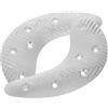 HEMOTON Piastre Metalliche Tallone Scarpe Uomo 1 Paio Ferro Anti Scivolo | Forma a Mezzaluna, con Viti e Chiodi, per Stivali e Sneaker Casual, Protezione Suola