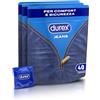 Durex Settebello Jeans, Preservativi Durex Classici, Formato Convenienza, Vestibilità Regular, 120 Profilattici